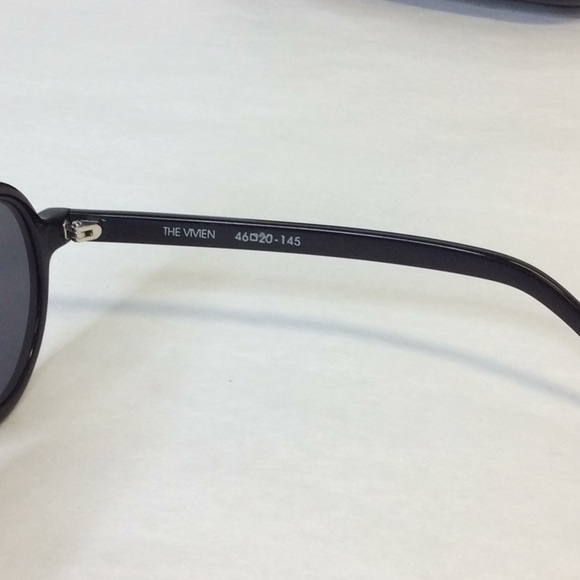 KOMONO sunglasses glossy black round NEW vivien main image 9